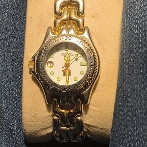 Tag Heuer Gold and Silver Watch